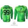 Maglia da Calcio Portiere a Maniche Lunghe Paris Saint Germain Gianluigi Donnarumma 99 Casa 2022-23 per Uomo